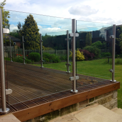Glass balustrade Harrogate